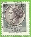 Italia 1968-72.- Moneda siracusana. Y&T 1008A. Scott 998T. Michel 1350.