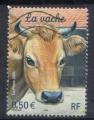  FRANCE  2004 - YT 3664 - srie nature - animaux de la ferme - La Vache 