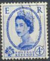 R-U / U-K (G-B) 1952 - Reine/Queen Elisabeth II, 4 d, obl - YT 268 