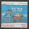 AUSTRALIE N 1103 o Y&T 1988 NOEL (dessin d' enfants)