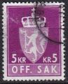 norvege - service n 89  obliter - 1955/76