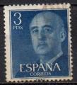 ESPAGNE N 866 o Y&T 1955-1958 Gnral Francisco Franco