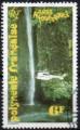 Polynsie Franaise 1992 -Tourisme: excursion en hlicoptre, cascade - YT 404 