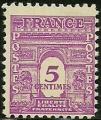 Francia 1944.- Arco del Triunfo, Y&T 620**. Scott 2N1**. Michel 639**.