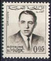 Timbre neuf ** n 437(Yvert) Maroc 1962 - Roi Hassan