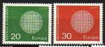 RFA 1970  Y&T  483-484  Europa  N**