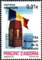 Andorre Esp. 2008 - 15me anniversaire de la Constitution - YT 339 **