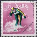 HONGRIE N 1941 o Y&T 1968 10e Jeux Olympiques d'hiver  Grenoble (Slalom)
