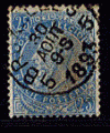 Belgique 1893 - Y&T 60 - oblitr - roi Lopold II