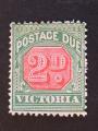 Victoria 1894 - Y&T Taxe 13 obl.