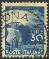 Italia 1945-48.- Antorcha. Y&T 501. Scott 488. Michel 702.