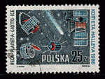 Pologne 1986 - YT 2825 - oblitr - sonde spatiale