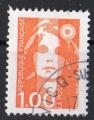 France Briat 1990; Y&T n 2620; 1,00F, orange