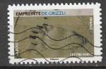 FRANCE 2021 / YT AA 1961 / EMPREINTES DE GRIZZLI OBL. 
