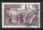 FRANCE - 1968 - Yt n 1562 - Ob - 650 ans Enclave papale de Valras