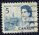 Canada 1967 Queen Elizabeth II Reine Port de pche sur la cte Atlantique SU