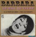 EP 45 RPM (7")  Barbara  "  Le mal de vivre  "