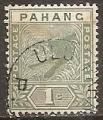 pahang - n 5  obliter - 1891/95