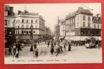 80 - AMIENS - CPA 35 - Place GAMBETTA - d LL - * tramway / commerces / attelage