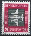 Allemagne Orientale - 1957 - Y & T n 2 Poste arienne - O.