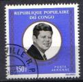 Timbre CONGO 1973 - YT A 181 - Prsident John F KENNEDY - poste arienne 