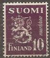 finlande - n 301  obliter - 1945/48