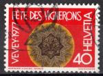 Suisse 1977; Y&T n 1022; 40c, fte des vignerons