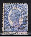 Queensland / 1895-96  / YT n 71, oblitr