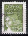 France Luquet 2003; Y&T n 3571; 0,70 vert-olive
