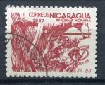Timbre du NICARAGUA 1987  Obl  N 1454  Y&T  