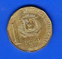 Rp.Dominicaine - 1 Peso de 1992 Duarte