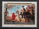 RWANDA - 1976 - Yt n 698 - N** - 200 ans indpendance Etats Unis ; reddition