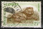 **   CAMEROUN    25 F   1964  YT-351A  " Lion "  (o)   **