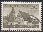 EUFI - 1957 - Yvert n 454 - Eglise de Lammi