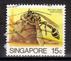 SINGAPOUR - Timbre n457 oblitr
