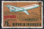 Indonsie 1979 Oblitr Used Garuda Indonesian Airways Avion