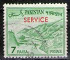**   PAKISTAN    7 p  1968  YT-S82 A  " Service - Passe de Khyber "  (o)   **