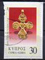 CHYPRE N 954 o Y&T 2000 Bijoux de Chypre croix du 6e -7e sicle)