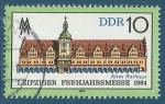 Allemagne de l'Est N2495 Foire de Leipzig - Ancien Htel de ville oblitr