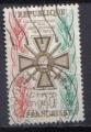 FRANCE 1965 -  YT 1452 - cinquantenaire de la Croix de guerre