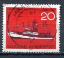 Timbre  ALLEMAGNE RFA  1965  Obl   N  339   Y&T  Bteau