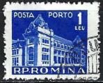 Roumanie - 1957 - Y & T n° 126g Timbres-taxe - O.