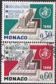 MONACO N 703/4 de 1966 oblitrs en srie complte 
