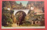 06 - Alpes Mme - MENTON - CPA 85 - Pont Saint LOUIS Frontiere Italienne - Ed LL