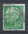 Allemagne - 1953/54 - Yt n 67 - Ob - Prsident Heuss 10p vert jaune