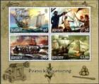 Jersey 2014 - Pirates et corsaires - Bloc-feuillet - YT F1943 / SG MS 1886 **
