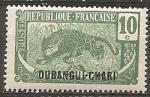 oubangui - n 29  neuf* - 1922 