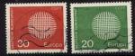Allemagne - 1970 - YT n 483/4  oblitr          
