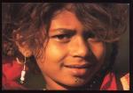 CPM neuve Enfant " INDIRA la petite fille du campement rajpoute de PANAJI (Inde) " Photo de Raymond FAU