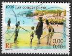 FRANCE - 2000 - Yt n 3352 - Ob - Le sicle au fil du timbre ; congs pays
